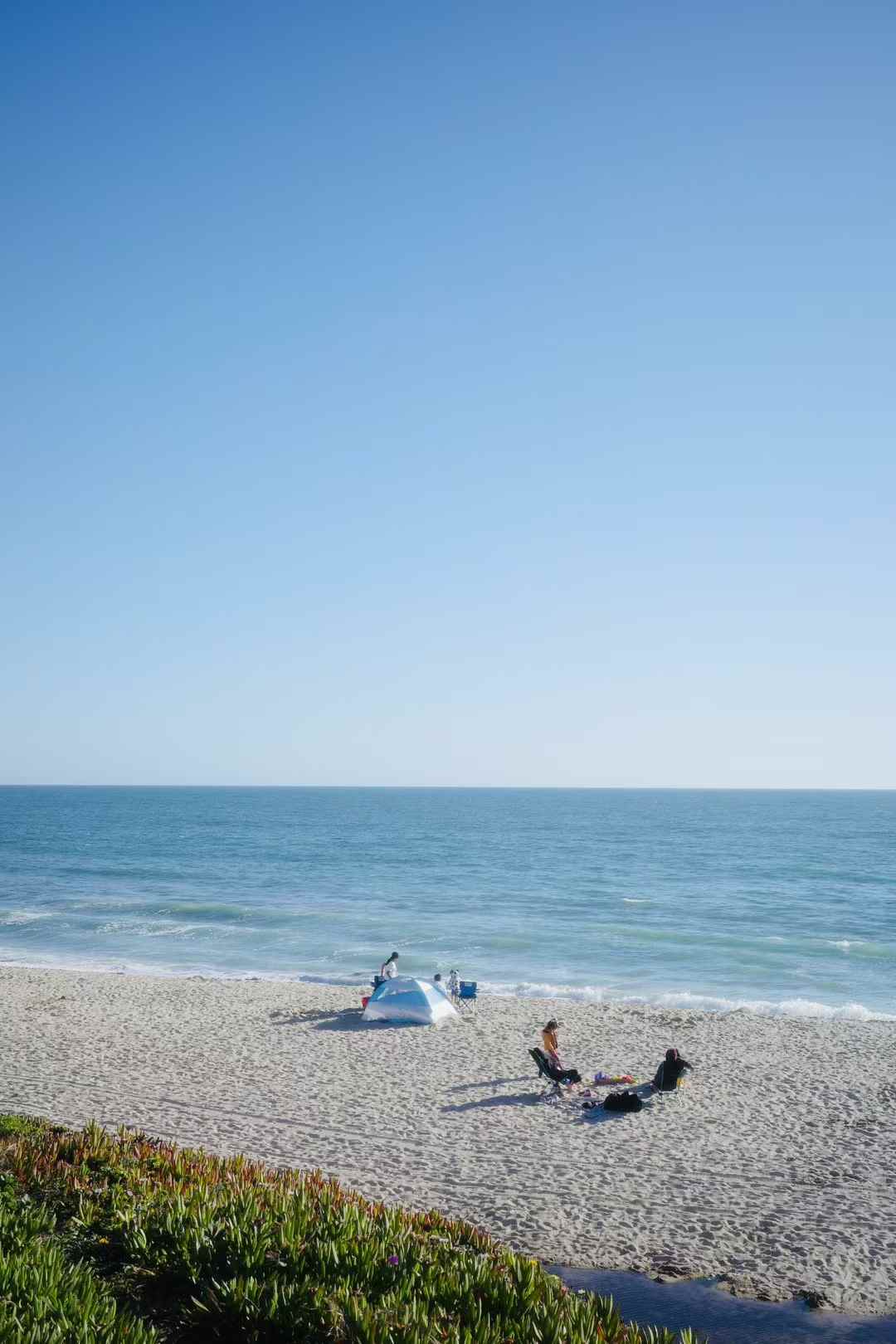 Beach scene